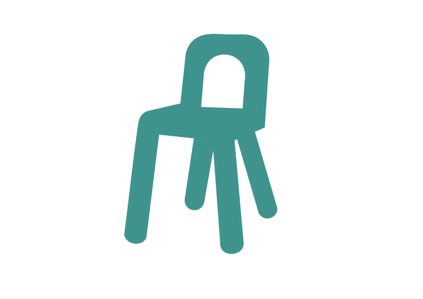 Icône chaise : des espaces de vie pleinement utilisés