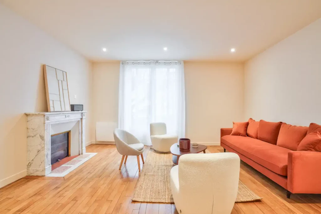 Salon commun — Maison Colombes, coliving IvyNest en Île-de-France
