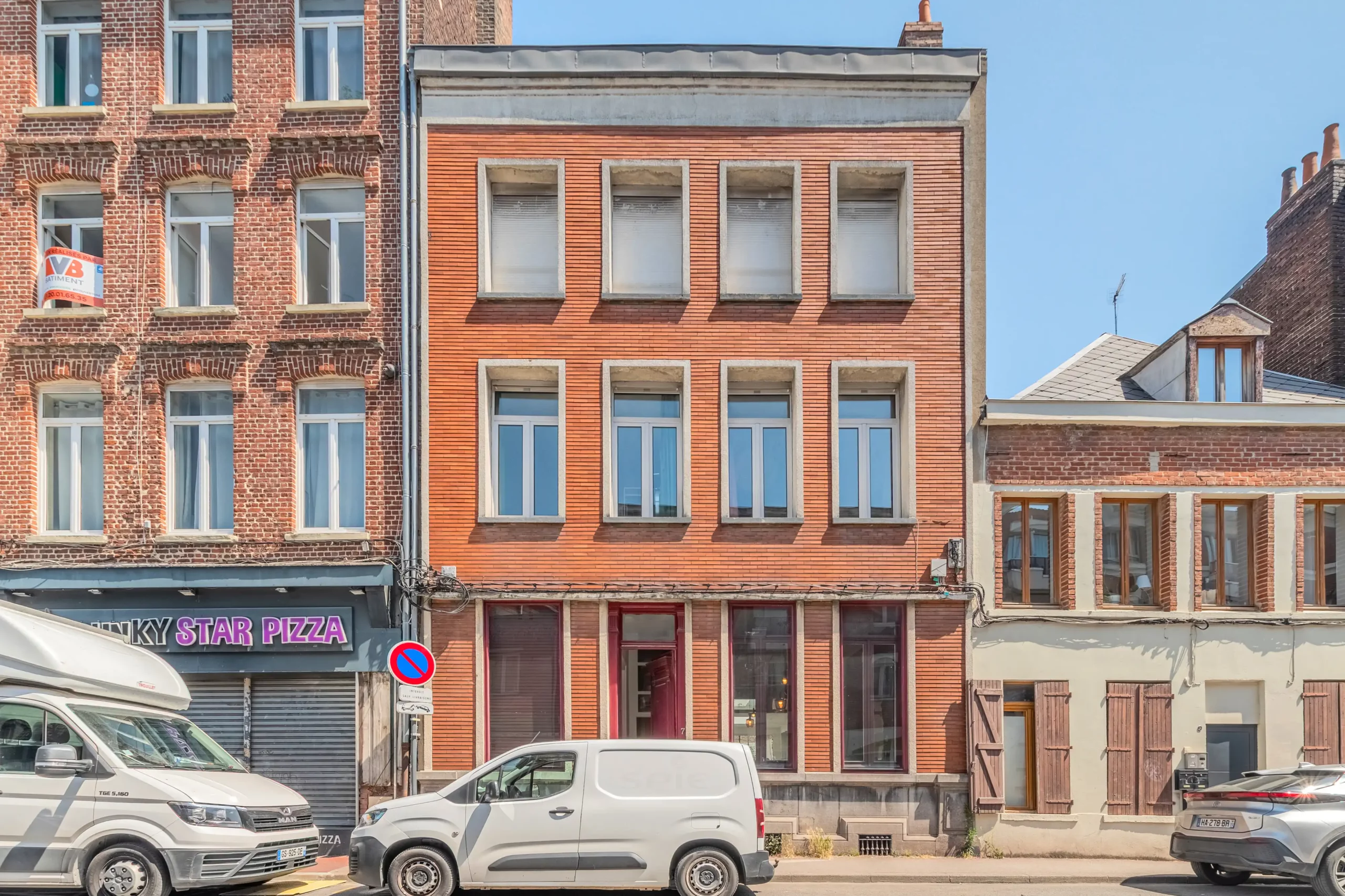Façade de la maison — Maison Douai, coliving IvyNest à Lille JB Lebas